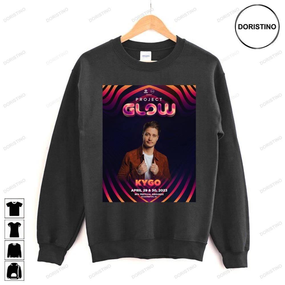 Kygo Project Glow 2023 Tour Limited Edition T-shirts